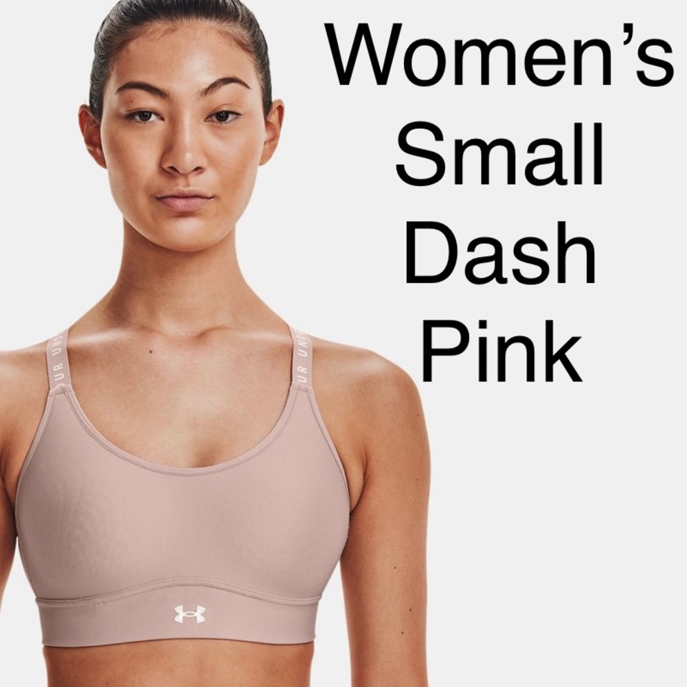 NWOT 🥰👍🏻 UA Infinity Bra Women’s Small Under Armour Mid Covered Sports Bra
